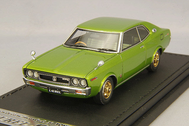 Chargez l&#39;image dans la visionneuse de la galerie, modèle d&#39;allumagexTommy Tech 1/43 Nissan Laurel HT 2000SGX VertT-IG4323
