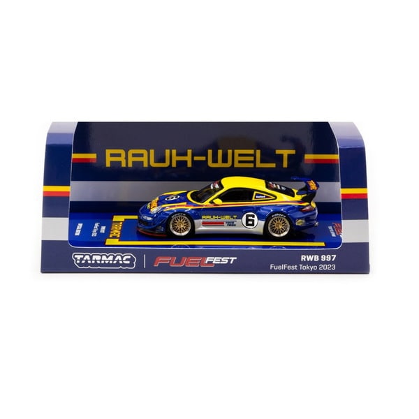 Laden Sie das Bild in Galerie -Viewer, TARMAC WORKS T64-057-TM 1/64 RWB 997 FuelFest Tokyo 2023  Diecast
