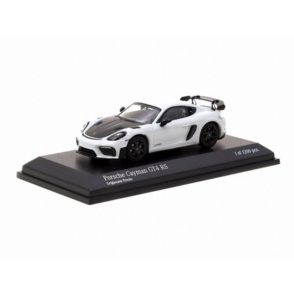 Laden Sie das Bild in Galerie -Viewer, TARMAC WORKS T64MC-004-GR 1/64 Porsche Cayman GT4 RS Grigiocam Povolo  Diecast
