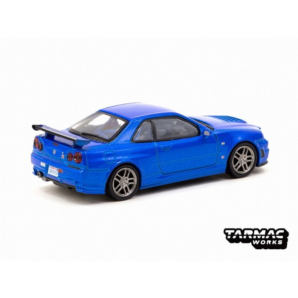 Chargez l&#39;image dans la visionneuse de la galerie, TARMAC WORKS T64S-014-FF 1/64 Nissan Skyline GT-R R34 Z-tune FuelFest Tokyo 2023 moulé sous pression
