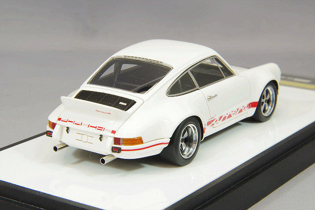 Laden Sie das Bild in Galerie -Viewer, VISION 1/43 Porsche 911 Carrera RSR 2.8 1973 White/Red Stripe Reissue
