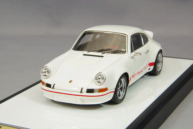 Cargue la imagen en el visor de la galería, VISION 1/43 Porsche 911 Carrera RSR 2.8 1973 White/Red Stripe Reissue
