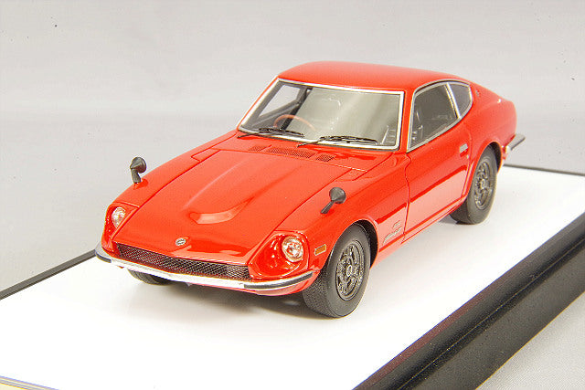 Load image into Gallery viewer, VISION 1/43 Nissan Fairlady Z432 (PS30) 1969 Daytona Red
