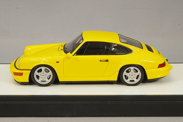 Chargez l&#39;image dans la visionneuse de la galerie, VISION 1/43 Porsche 911 (964) Carrera RS Club Sport 1992 Speed Yellow
