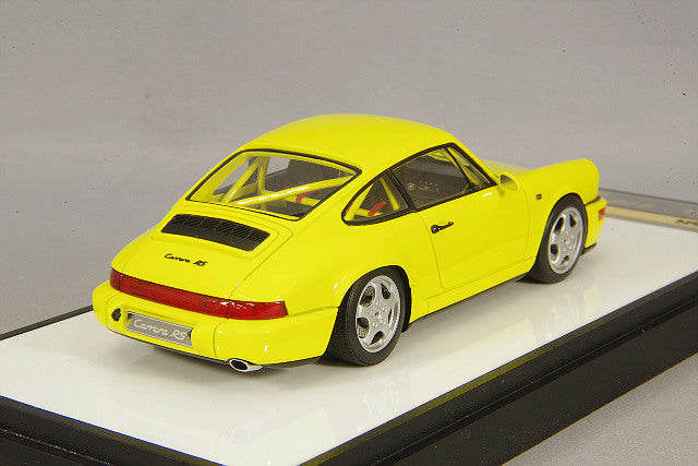 Chargez l&#39;image dans la visionneuse de la galerie, VISION 1/43 Porsche 911 (964) Carrera RS NGT 1992 Pastel Yellow
