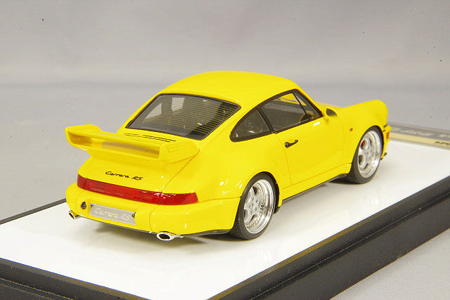 Chargez l&#39;image dans la visionneuse de la galerie, VISION 1/43 Porsche 911 (964) Carrera RS 3.8 1993 Speed Yellow
