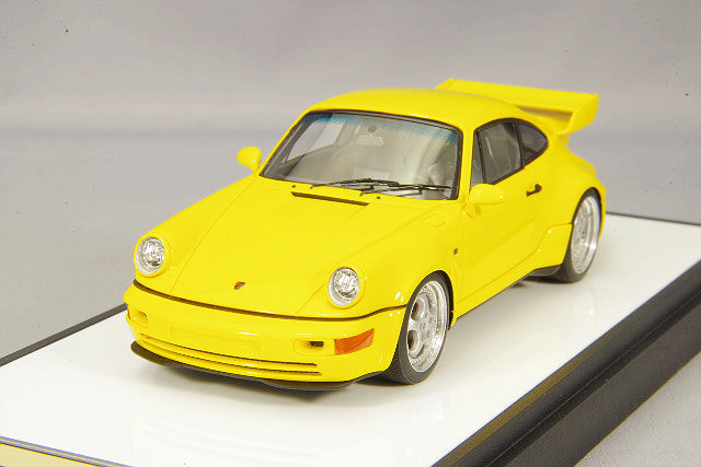 Chargez l&#39;image dans la visionneuse de la galerie, VISION 1/43 Porsche 911 (964) Carrera RS 3.8 1993 Speed Yellow
