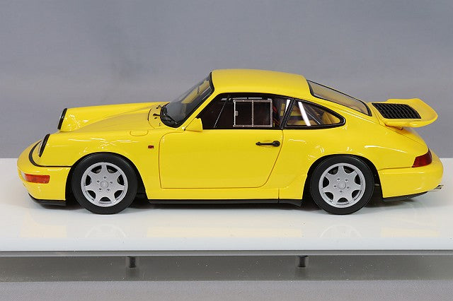 Laden Sie das Bild in Galerie -Viewer, VISION 1/43 Porsche 911 (964) Carrera 4 Lightweight 1990 Speed Yellow
