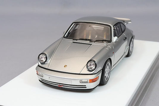 VISION 1/43 Porsche 911 (964) Carrera 4 Lightweight 1990 Silver