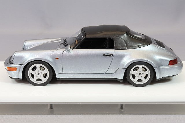 Load image into Gallery viewer, VISION 1/43 Porsche 911 (964) Speedster WTL 1993 Polar Silver Metallic
