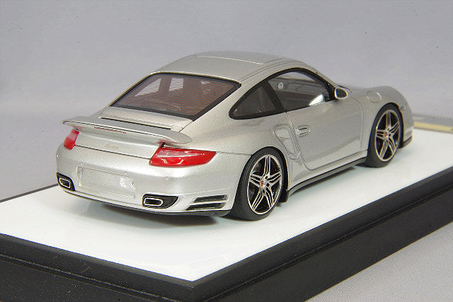 Carica immagine in Galleria Viewer, VISION 1/43 Porsche 911 (997) Turbo 2006 Silver
