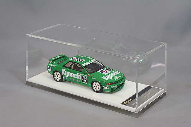 Chargez l&#39;image dans la visionneuse de la galerie, VISION 1/43 Kyoseki Skyline GT-R 1992 JTC Autopolis Winner #55 Takashi Kinoshita/A. Olofsson
