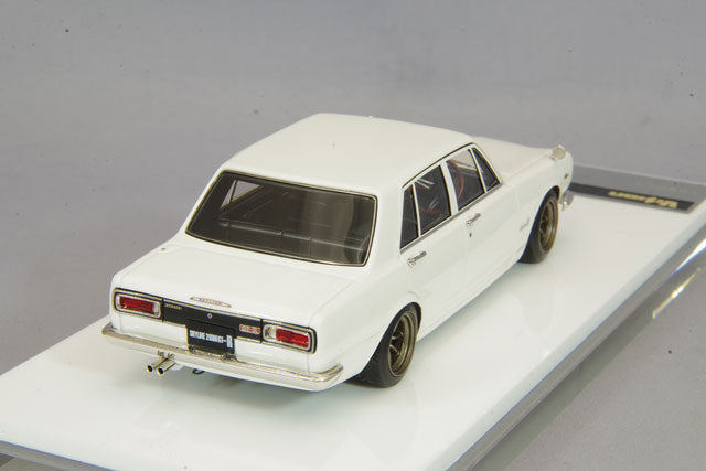 Chargez l&#39;image dans la visionneuse de la galerie, VISION 1/43 Nissan Skyline2000 GT-R (PGC10) 1969 RS Watanabe 8 Spoke Wheels White
