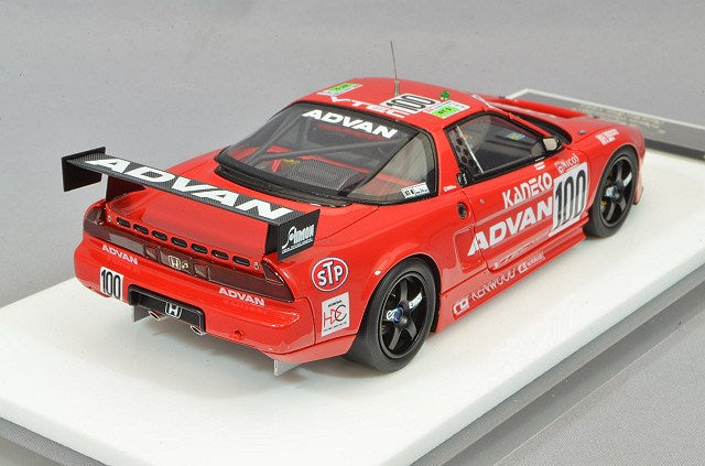 Cargue la imagen en el visor de la galería, VISION 1/43 Honda NSX GT2 Team Kunimitsu &quot;ADVAN&quot; 1994 Tokachi 24H 2nd Place #100 Kuniyuki Takahashi/Keiichi Tsuchiya/Akira Iida
