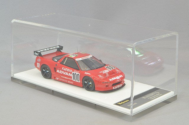 Load image into Gallery viewer, VISION 1/43 Honda NSX GT2 Team Kunimitsu &quot;ADVAN&quot; 1994 Tokachi 24H 2nd Place #100 Kuniyuki Takahashi/Keiichi Tsuchiya/Akira Iida
