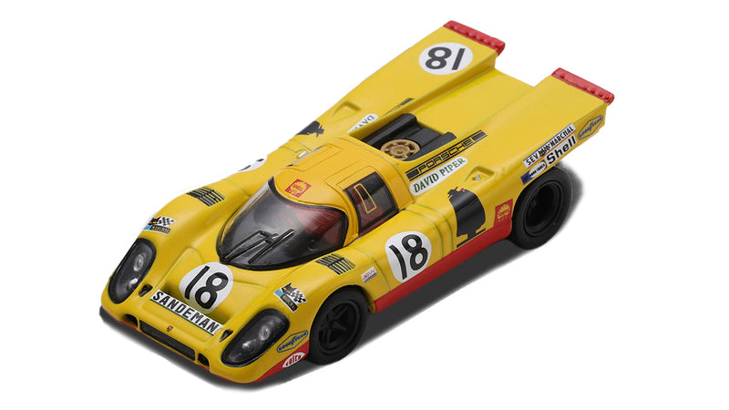 Chargez l&#39;image dans la visionneuse de la galerie, Spark 1/64 Porsche 917K Shell Le Mans 1970 Set #18 &amp; #23
