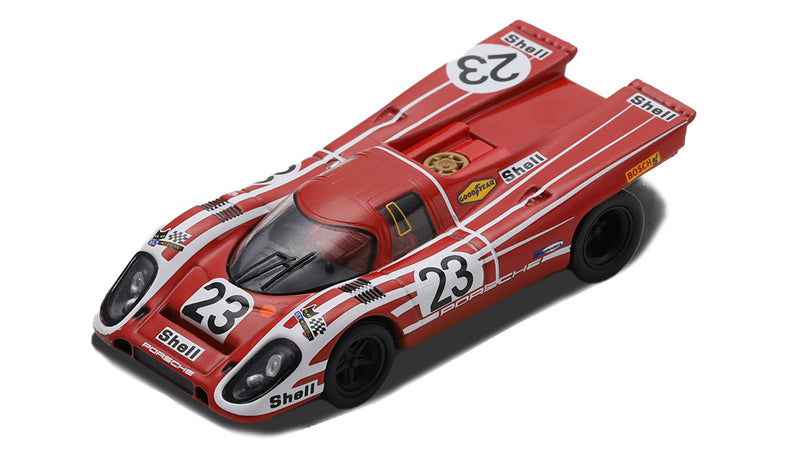 Chargez l&#39;image dans la visionneuse de la galerie, Spark 1/64 Porsche 917K Shell Le Mans 1970 Set #18 &amp; #23
